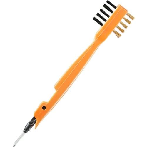 4 in1 Kitchen Cooktop Cleaning Brush Dual Head Brush For Cooktop Stove Kitchen Cleaning Accessories Cleaner Tools