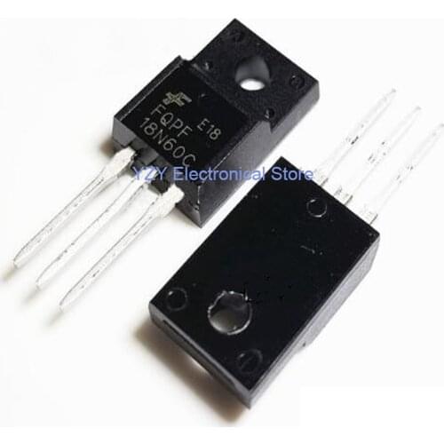 5PCS/LOT Hot sell FQPF18N60 TO220F FQPF18N60C K18A60 18NM60N TO-220F New Original Fast shipping