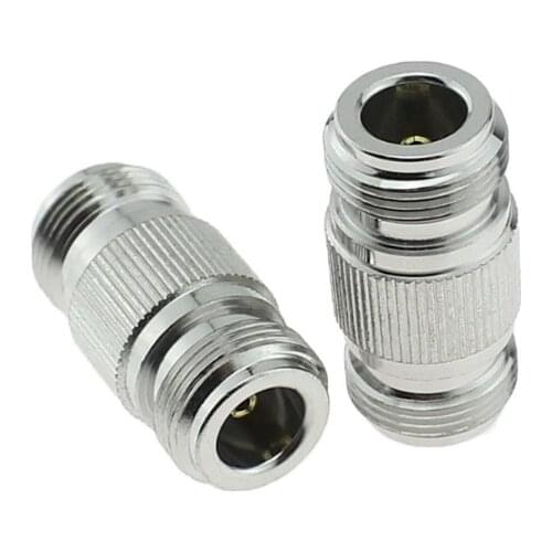 50pcs N Type Female To N Female Jack Double Straight RF Coaxial Adapter Connector