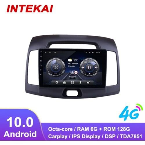9"Android 10.0 Car Radio GPS Navigation autoradio multimedia player for HYUNDAI Elantra 2007 2011 head unit stereo