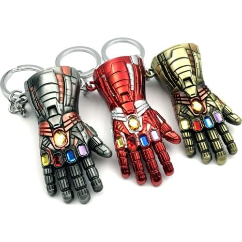 Movie Keychain New Super-Hero Hulk Palm Key Chains Pendant Metal High Quality Keyring llaveros Toy Collection Gifts