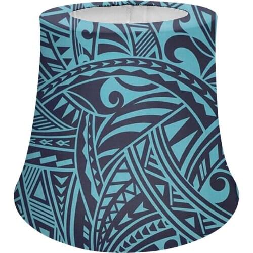 Polynesian Hibicus Design Lampshades Covers for Table Lamps Floor Light Cover with Metal Hoder Light Lamp Shades for Living Room