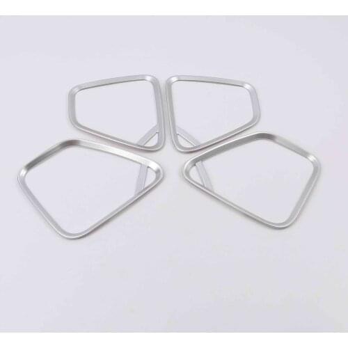 For Mitsubishi Outlander 2016-2019 2020 Car Side Door Stereo Speaker Audio Sound Loudspeaker Molding Cover Kit Interior Trim