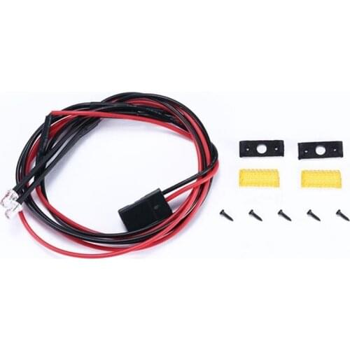 For WPL D12 1/10 RC Truck Car Upgrade Parts Simulation Turn Signal Light Decoration Accessories