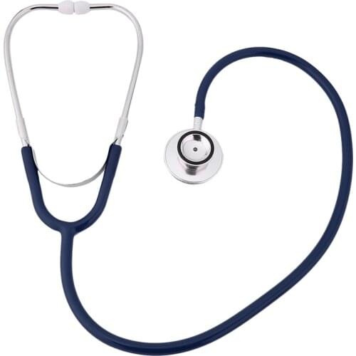 Double-sided Stethoscope Single Tube Doctors Nurse Professional Cardiology Stethoscope Aluminium Alloy Chestpiece medical device