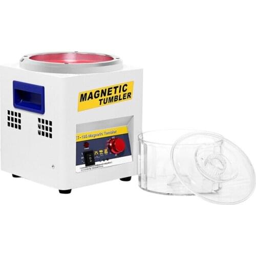 KT185 magnetic polishing machine jewelry workpiece polishing machine deburring, chamfering, cleaning and fast polishing