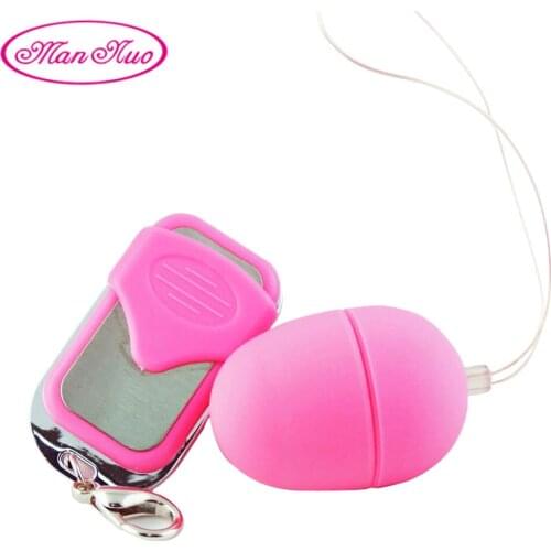 ManNuo Remote Control Vibrating Small Egg Love Egg Wireless Bullet Vibrators Adult Sex Toys for Woman Sex Products for Female