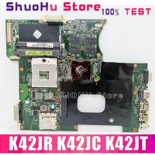 KEFU X42J For ASUS A42J K42JR K42JT K42JB K42JE K42J K42JT 8 Memory Laptop Motherboard Tested 100% Work Original Mainboard