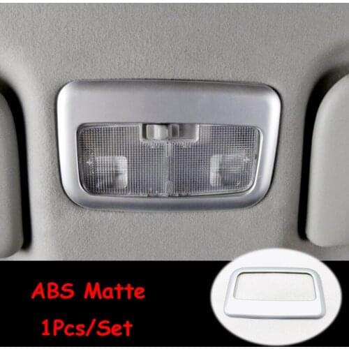 For Toyota VIOS 2014 2015-2019 2020 Accessories ABS Matte Car front reading Lampshade panel Cover Trim Sticker Car Styling 1pcs