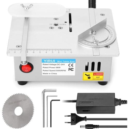 Mini Multifunctional Table-Saw Electric Desktop Saws Small Household DIY Cutting Tool Woodworking Lathe Machine