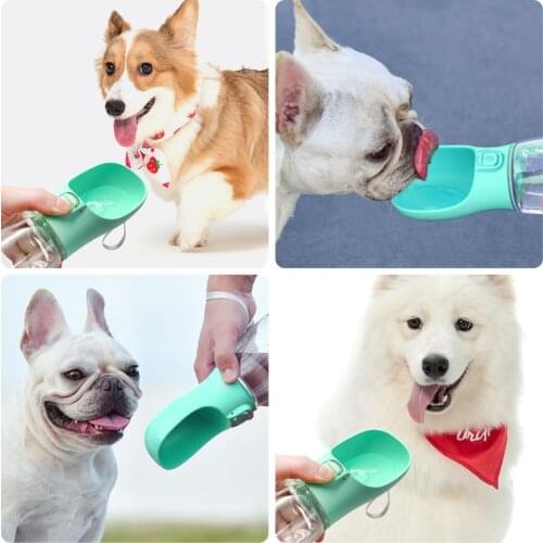 Portable Pet Dog Water Bottle Travel Puppy Cat Drinking Bowl Outdoor For Small Medium Large Dogs Pet Water Dispenser Feeder Pet
