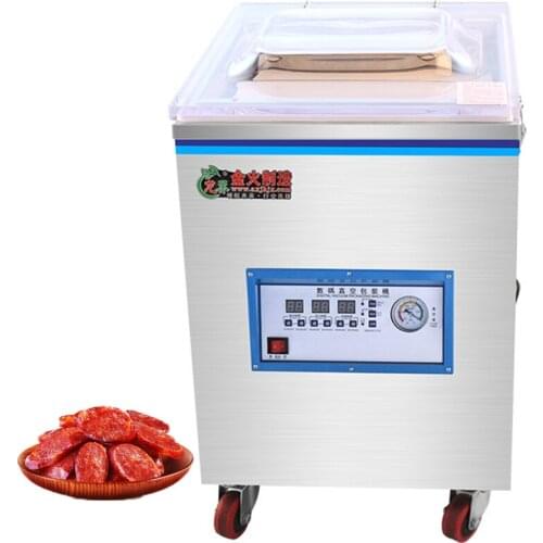 Fully Automatic Vacuum Packing Sealer Electric Multifunction Dry And Wet Commercial Meat Delicatessen Plastic Sealing Machine