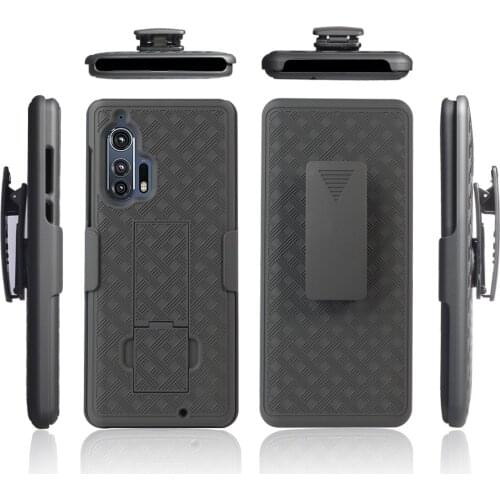 Shockproof 180 Degree Full Coverage Matte Hard PC Mobile Phone Back Cover Case For Motorola Edge casing phone