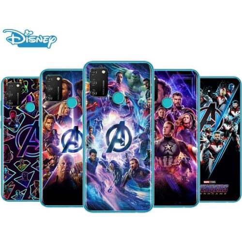 Transparent Cover Marvel Avengers Logo For Honor V30 View 20 V20 30i 30S 30 20S 20E 20i 20 Lite Pro Plus Phone Case