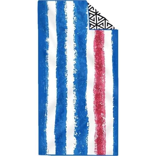 80*180cm Luxury Bath Towel Super-absorbent Toallas Microfibra Sport Beach Towels Soft Microfiber Printing Towels(Colors Stripe)