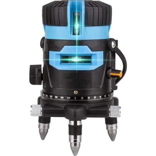 2/3/5 Cross Lines Laser Level Self-Leveling 360 Rotatable Indoor Outdoor Green Radius Alternating Direct Horizontal Vertical