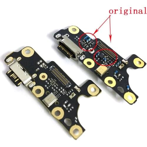 10pcs USB Charging Dock Port Connector Board Flex For Nokia 7 Plus 7+ USB Charger Port Flex Cable