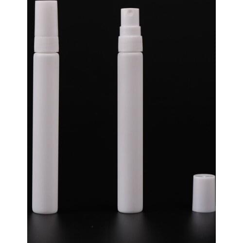 100 Pieces/Lot 10ML High Quality Painted Glass Perfume Bottle With Plastic Spray&Empty Portable Cosmetic Vial For traveler