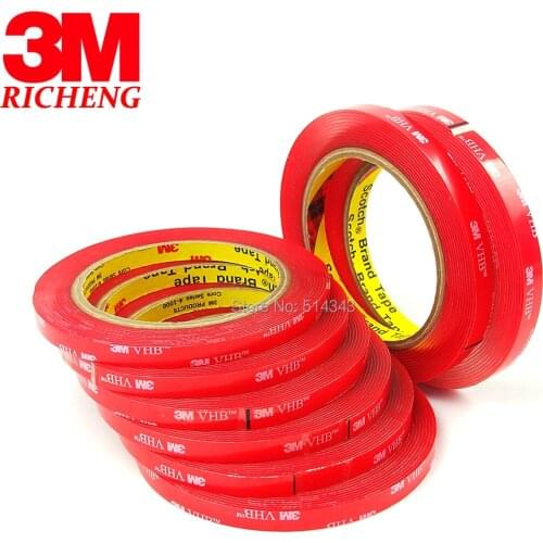 10MMX33M 3M VHB tape 4910 Clear for glass,metal,1.0mm Free shipping