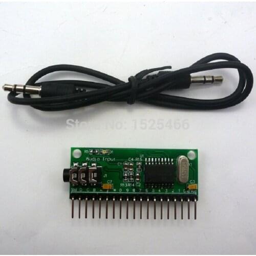 16 Channels MT8870 DTMF Audio Decoder Phone Voice Controller 01234567890ABCD*# Decoding output