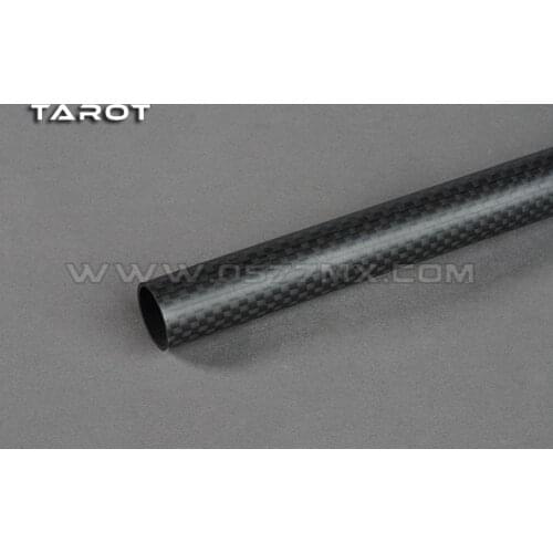 2 pcs Tarot Φ10MM 3K Pure Carbon Fiber Tube ( 280MM long ) TL68B22