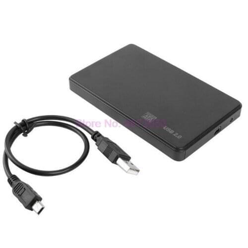 50pcs/lot 2.5inch HDD SSD Case Sata to USB 3.0 2.0 Adapter Box Hard Drive Enclosure Support 2TB HDD Disk For WIndows Mac
