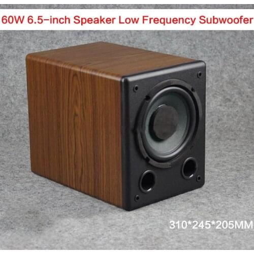 60W High Power 6.5 Inch Subwoofer Home Theater Low Frequency Passive Fever Subwoofer High Fidelity Speaker Computer Speaker