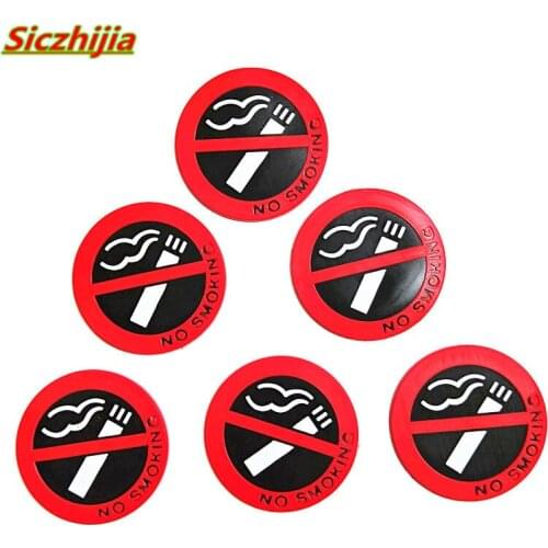 Car no smoking warning sign sticker for Opel Astra VAUXHALL MOKKA Zafira Insignia Vectra Antara