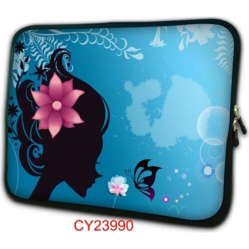 Flower Girl Laptop Notebook Sleeve Bag Case Cover for 7 9.7 10.1 12 13 13.3 14 14.1 15 15.6 17 17.3inch Laptop Netbook Tablet PC