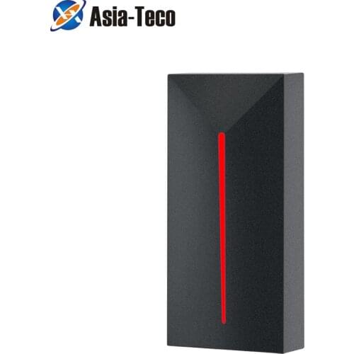 Access Control Proximity Card Reader 13.56MHZ/125KHZ Small Wiegand Card Reader IP68 Waterproof Long Range RFID Card Reader