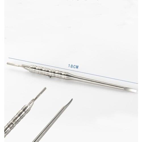 Stainless steel automatic disassembly surgical shank Single-head detachable peeling beauty equipment tool