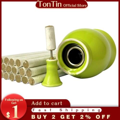 Value set new type ceramics device body massager + 20 pcs moxa stick