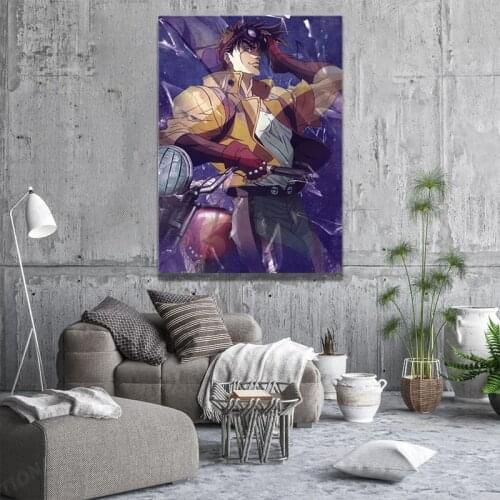 Anime jojo bizarre adventure Canvas Decoration Prints Poster Pictures Home Decor Study Wall Art Painting
