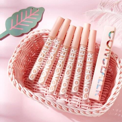 Eyes Face Concealer Liquid Cover Dark Circles Acne Base cernes Natural Effect Foundation Make Cream up Makeup Anti Cosmetic Z2W7