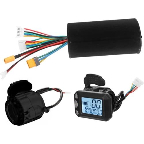 New 24V 250W Electric Bicycle Bike Scooter Controller Main Control Panel LCD Display Control Panel with Shift Switch E-bike Part