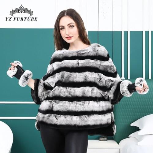 YZ Furture 2021 Rex Rabbit Fur Hot Sale Winter Warm Womens Best Jacket Girls Popular Fashion Outerwear With Gloves Coat RB-078