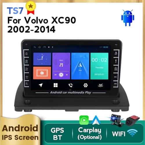 1280x720 HD 8'' IPS Car Android radio Multimedia Video Player For VOLVO XC90 2004-2013 GPS navigation support DVR CMAERA carplay