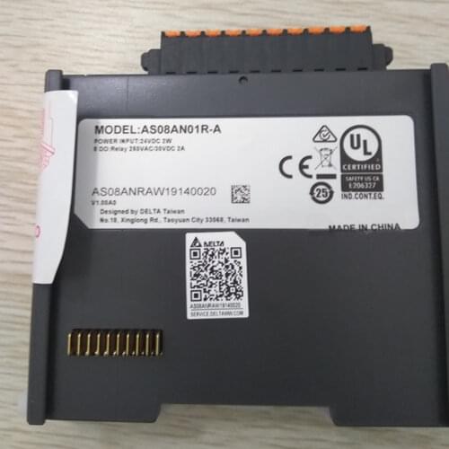 Original Delta AS Series PLC Switch Module AS08AN01R-A AS08AN01P-A