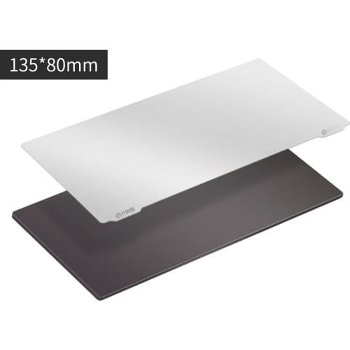 Resin 3D Printer Build Plate Flexible Spring Steel Plate Flex Bed 3D Printer Parts and Magnetic Base Sheet Sticker with Adhesive
