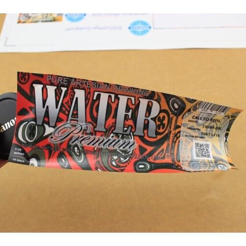 Customized Qr code label paper adhesive sticker qr sticker,promotion wholesales adhesive customer name sticker printer