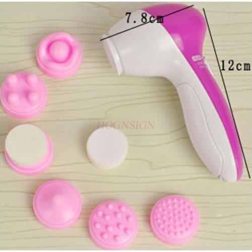 Washing brush Washing face artifact 6 in 1 facial beauty instrument electric wash brush cleansing brush face massager cleaning