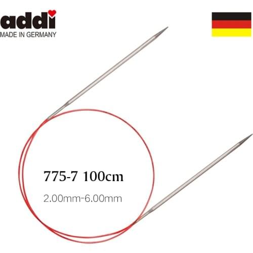 Addi 775-7 circular knitting needles beautiful texture 100cm