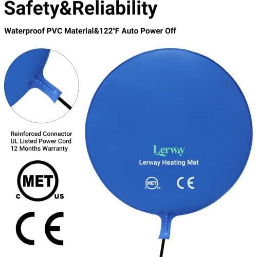 Inkbird Waterproof Household Brewing Fermentation Heating Pad 25W for Beer Wine Spirits Seedling Home Alcohol Making Accessories