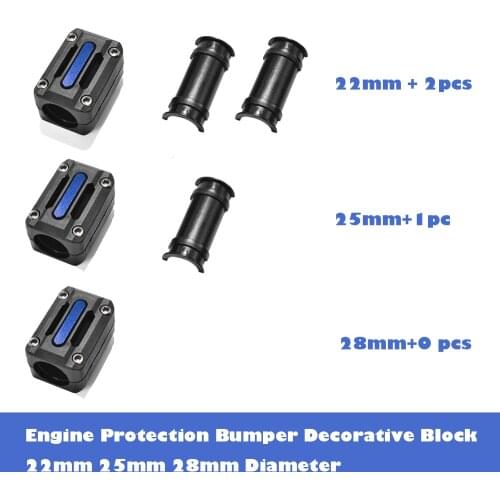 Motorcycle Bumper Engine Guard Protection Block For TRIUMPH Tiger Explorer 1200 800 & XC 1050i 955i Trophy/Speed Triple 1050i