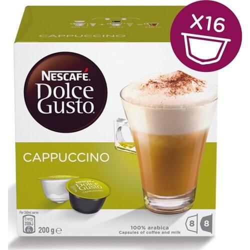 Nescafe Dolce Gusto Cappuccino 16 Capsule
