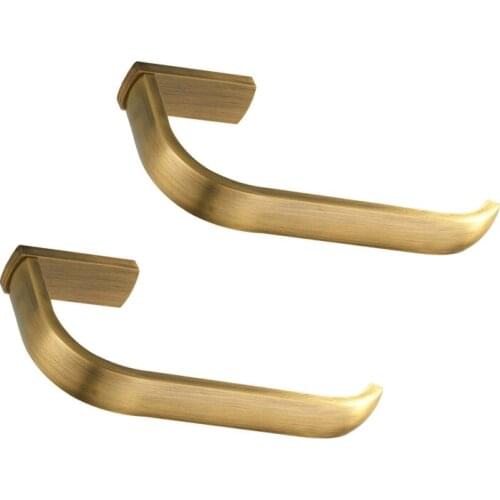 2Pieces Bronze Color Wall Mount Paper Tissue,Brass Toilet Paper Towel Holder