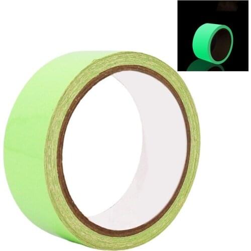 5cm Green Luminous Tape Self Adhesive Glow In The Dark Stickers Stage Decorative Luminous Fluorescent Tape Warning Stickers