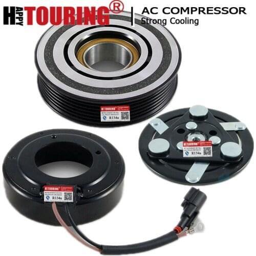 AC Compressor Clutch Pulley for Land Rover Discovery 4 IV Jaguar XF XJ 3.0 C2Z4345 C2D38611 LR013934 LR019133 LR058017