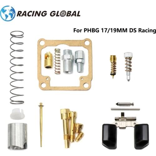 ALCON-PHBG 17mm 19mm Carburetor Repair Kit With Spare Jets Universal Motorcycle Motobike Accessories
