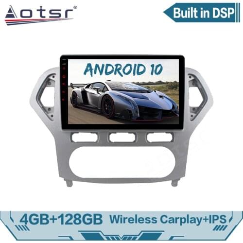 Car Radio For Ford Mondeo 4 2010 - 2014 Android Auto IPS Screen Multimedia Video Player GPS Navi No 2 Din AutoRadio Carplay